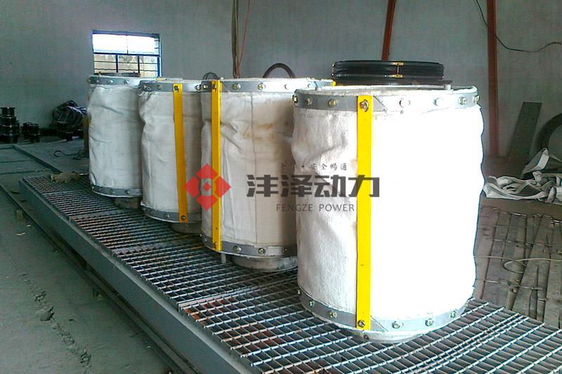 CFB slag cooler circulating water-cooled non-metallic expansion joint, temperature resistance 1200℃