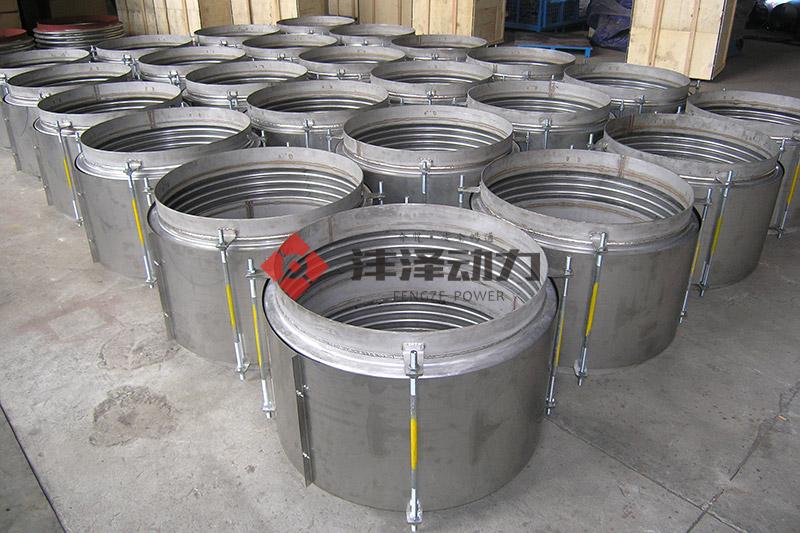 Free duplex/horizontal corrugated expansion joint (DN800)