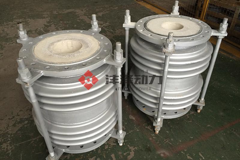 Corrugated expansion joint of blast furnace air supply branch pipe of steel plant (temperature resistance>1350℃)