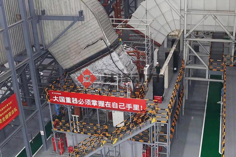 The first domestic 50MW heavy-duty gas turbine test stand